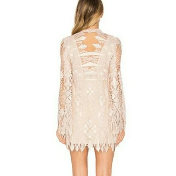 chinese dress ladies Free People Tabby Lace Mini Dress